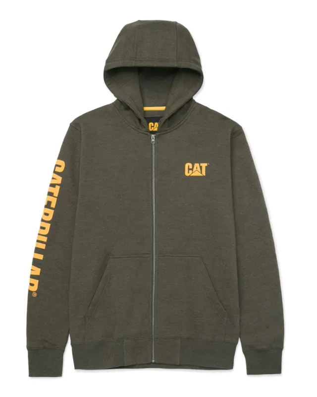 Full Zip Hoodie Banner Sweatshirt sold by Caterpillar