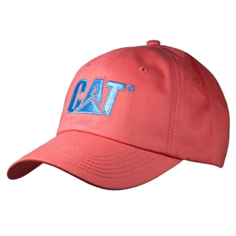 Coral Cap w/Blue Logo sold by Caterpillar
