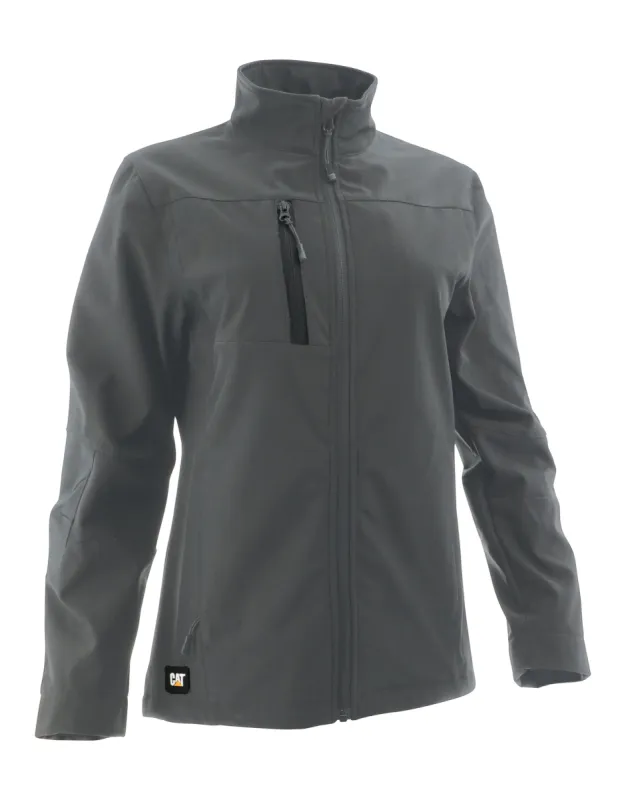 Women's Grid Fleece Bonded Softshell Jacket sold by Caterpillar