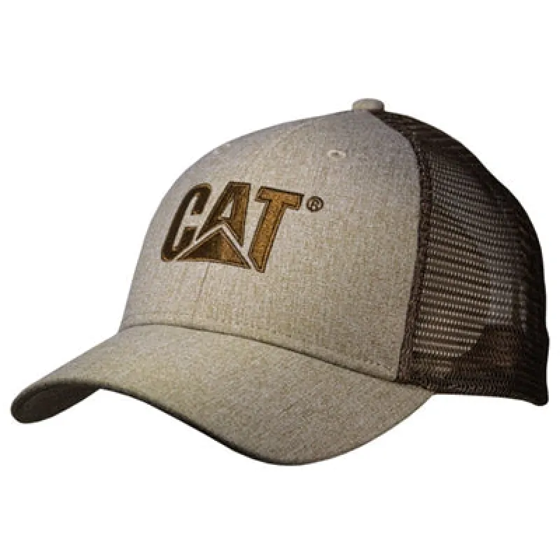 Dashing Brown Mesh Cap sold by Caterpillar