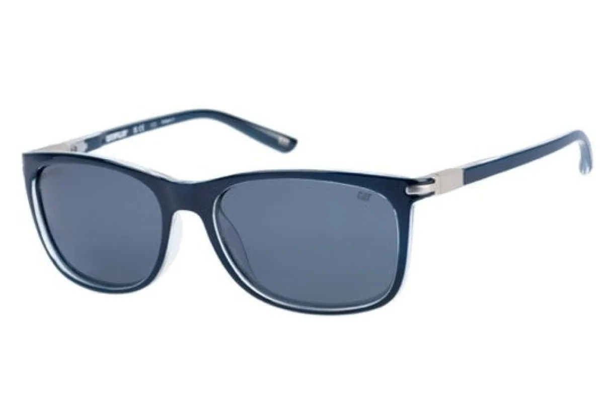 Gloss Navy Sunglasses w/Smoke Lens sold by Caterpillar