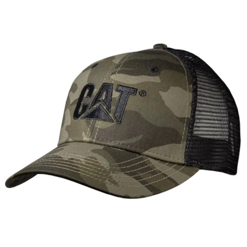 Disguise Camo Cap w/Black Mesh sold by Caterpillar