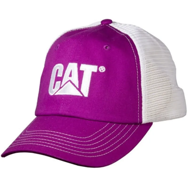 Violet Cap w/White Logo sold by Caterpillar
