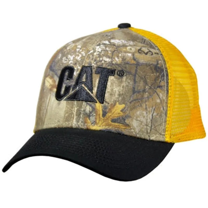 Hunter Cap w/Black Logo sold by Caterpillar