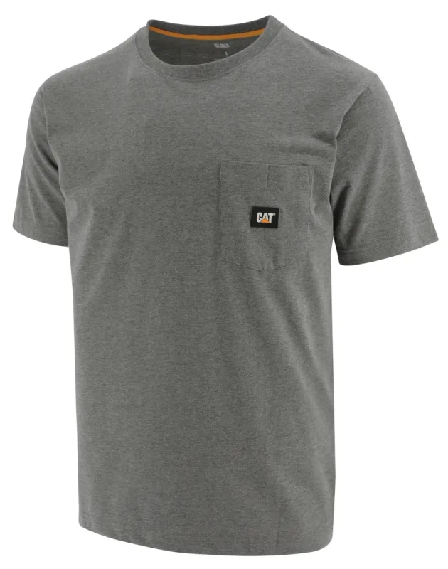 Label Pocket S/S Tee sold by Caterpillar