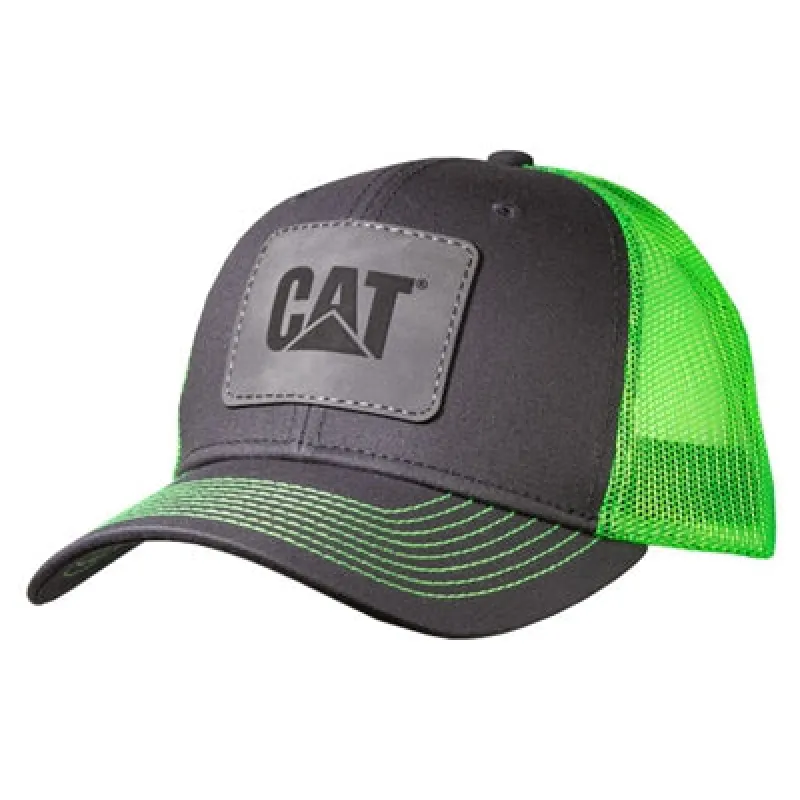 Industry Grey Cap w/Neon Mesh sold by Caterpillar