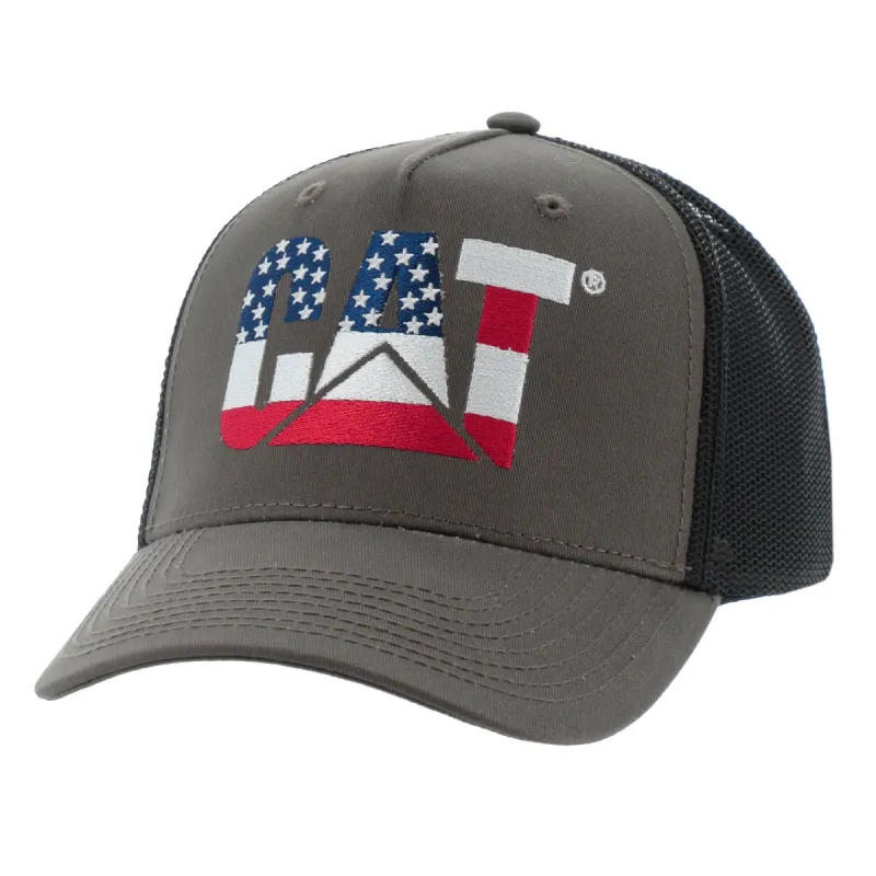 4th of July Trucker Cap made by Caterpillar