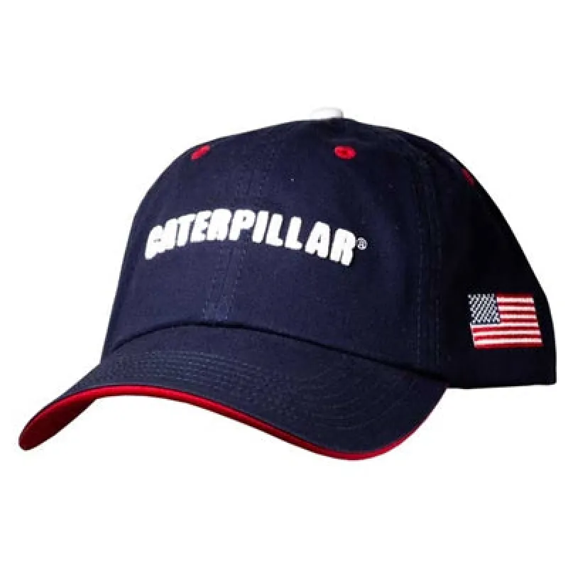 Statesman Cap w/Side Flag sold by Caterpillar