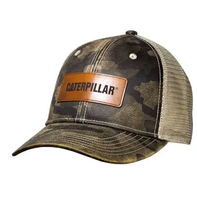 Washed Wavy Camo Cap sold by Caterpillar