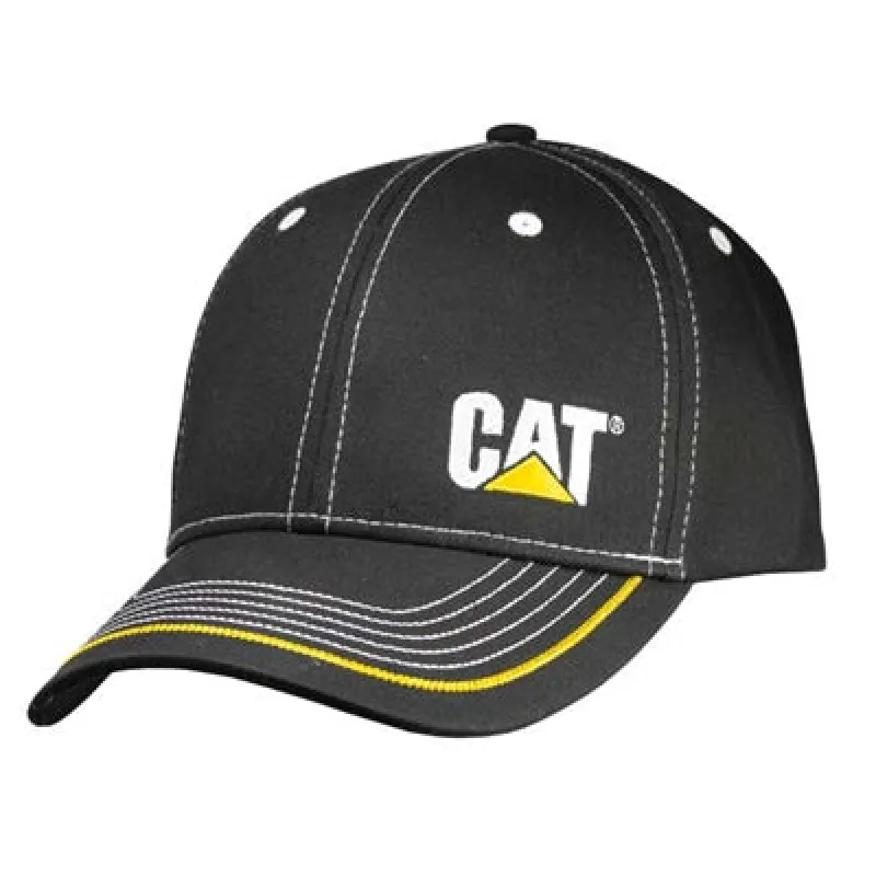 Contrast Stitch Cap w/Side Logo sold by Caterpillar