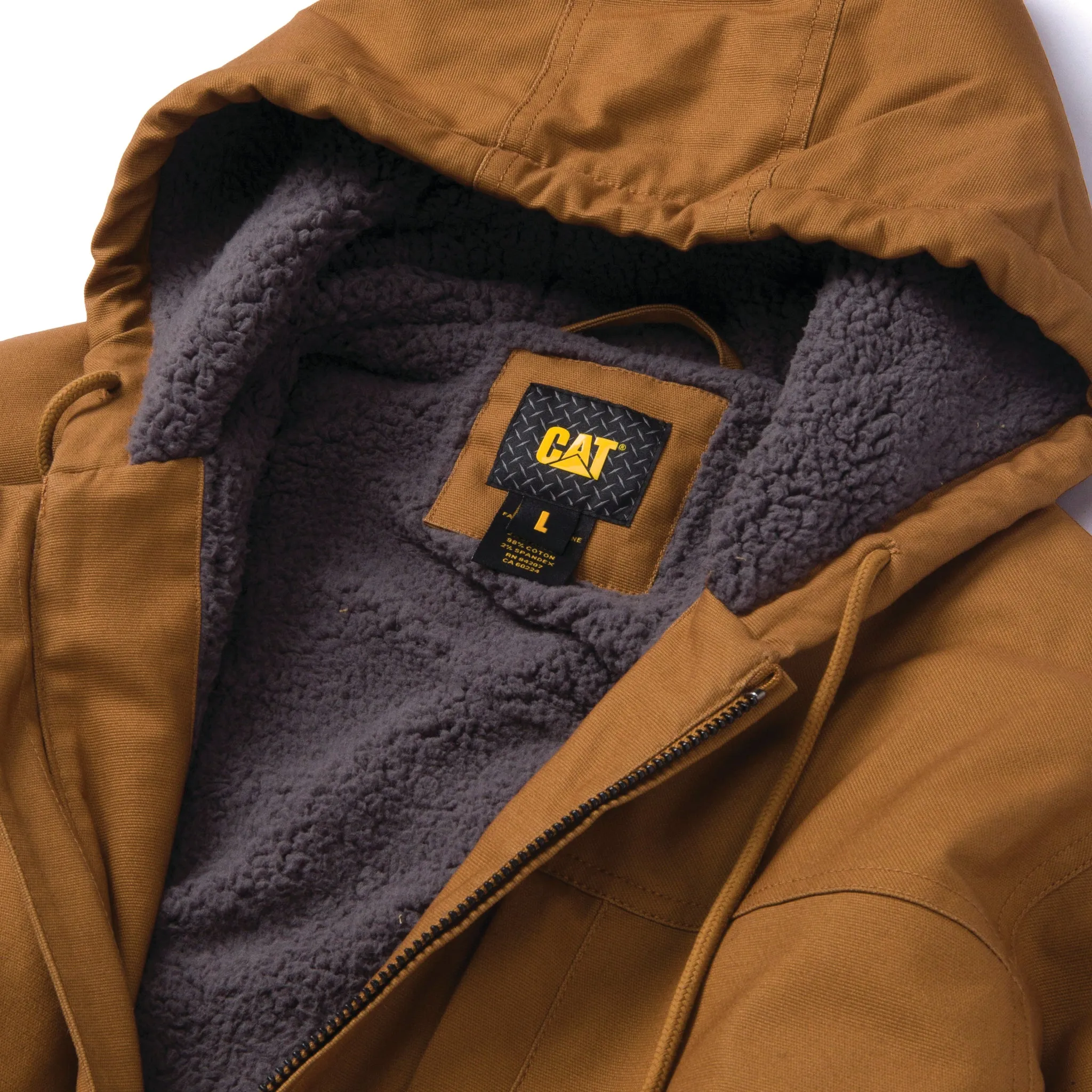 Hooded Sherpa Lined Jacket sold by Caterpillar product image thumbnail 3