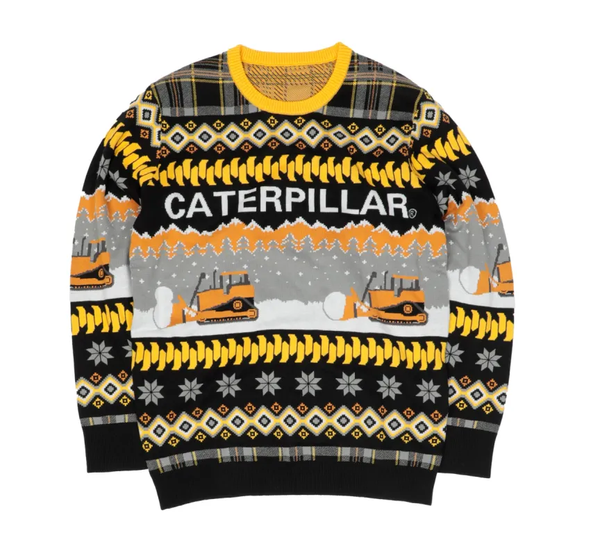 Cat® Snowdozer Sweater sold by Caterpillar