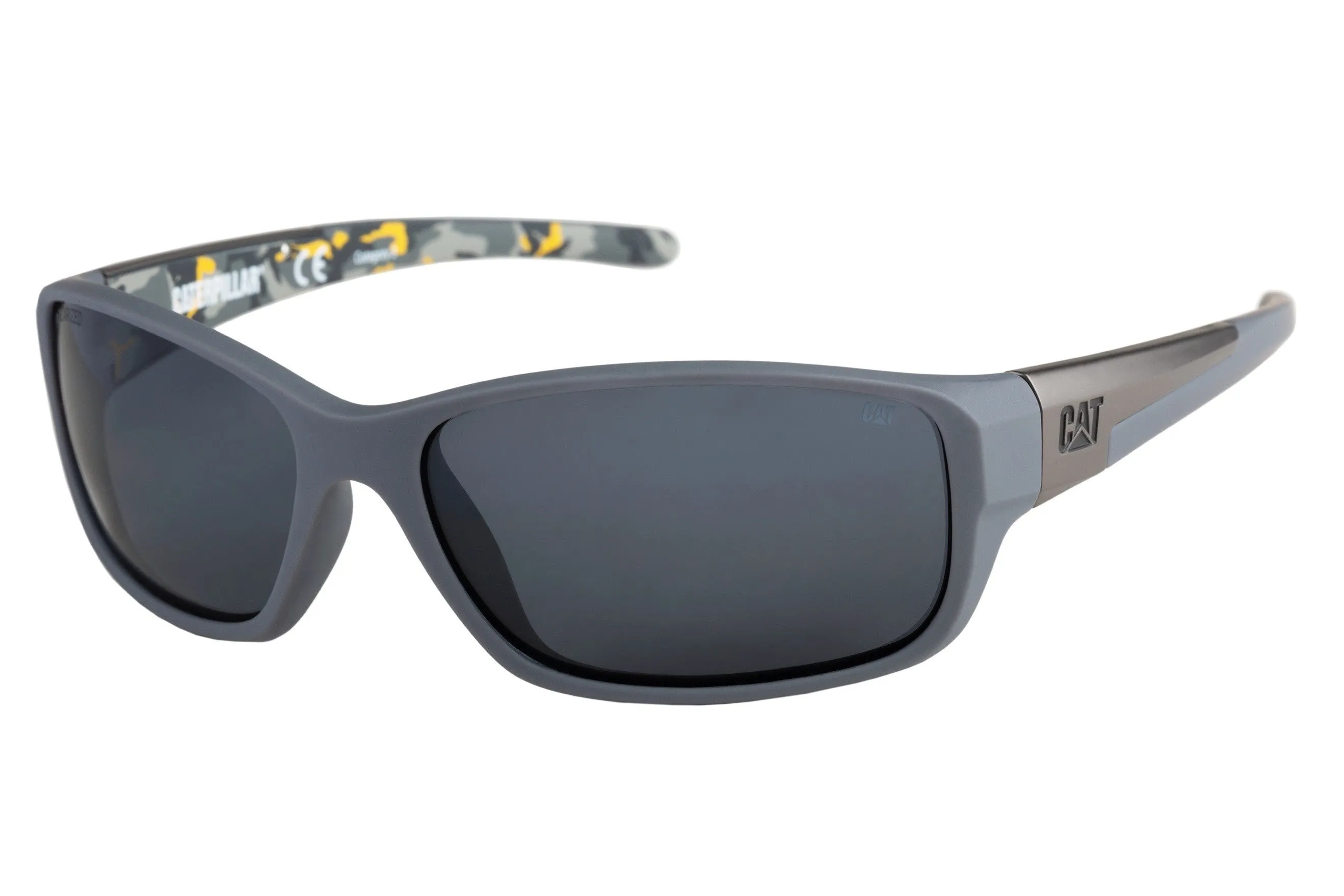 Sensor Sunglasses Matte Black w/Smoke Lens sold by Caterpillar
