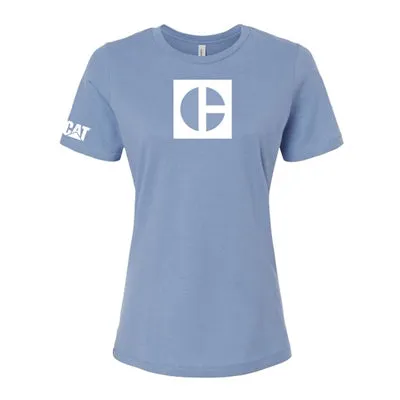 Ladies Block C Tee sold by Caterpillar