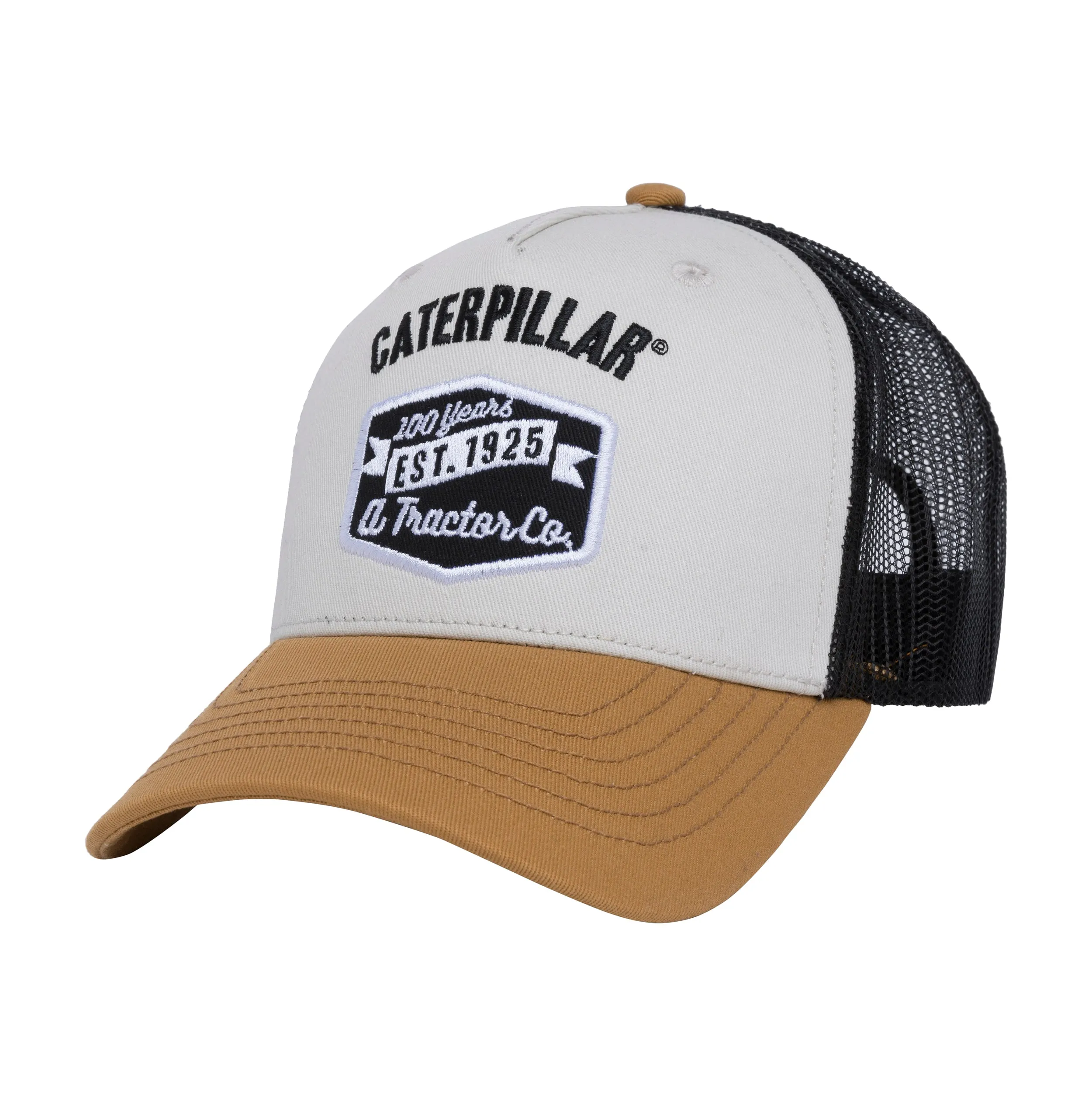 Tractor Co. 5 Panel Trucker Cap sold by Caterpillar