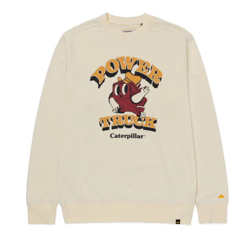 Graphic French Terry Crewneck sold by Caterpillar