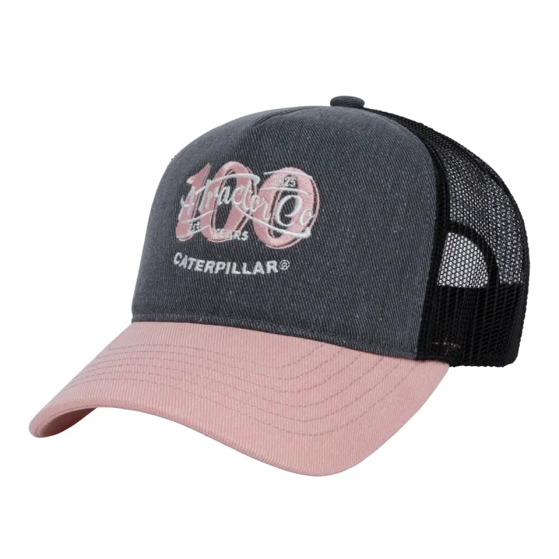 100 Year Trucker Black Cap sold by Caterpillar