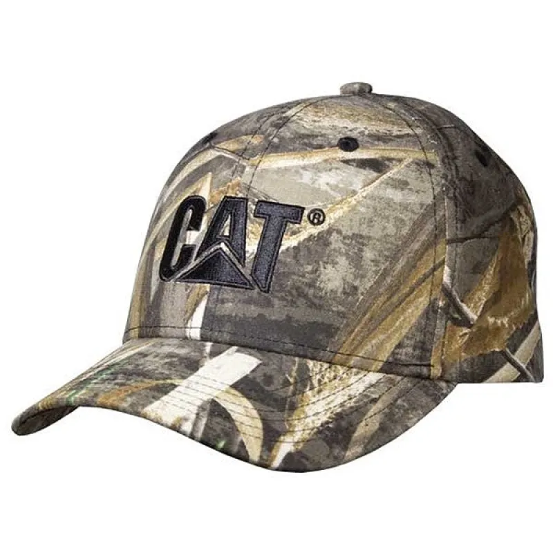 Realtree Max 5 Camo Cap made by Caterpillar