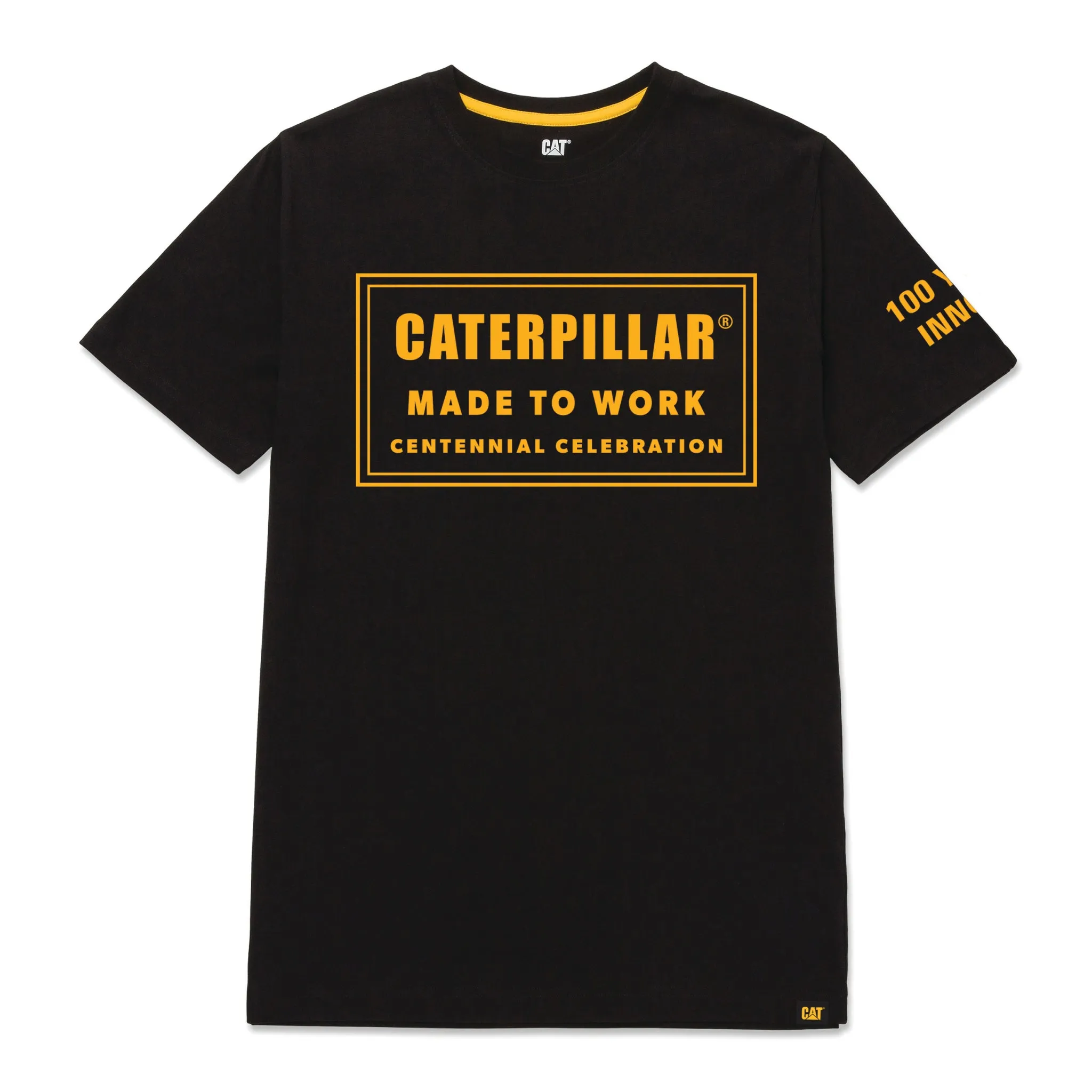 Made to Work Centennial Tee sold by Caterpillar