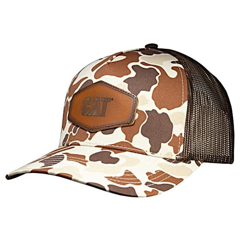 Bison Cap w/Leather Patch sold by Caterpillar