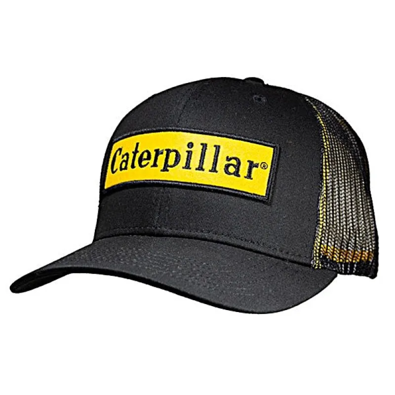 Timeless Black Mesh Cap sold by Caterpillar