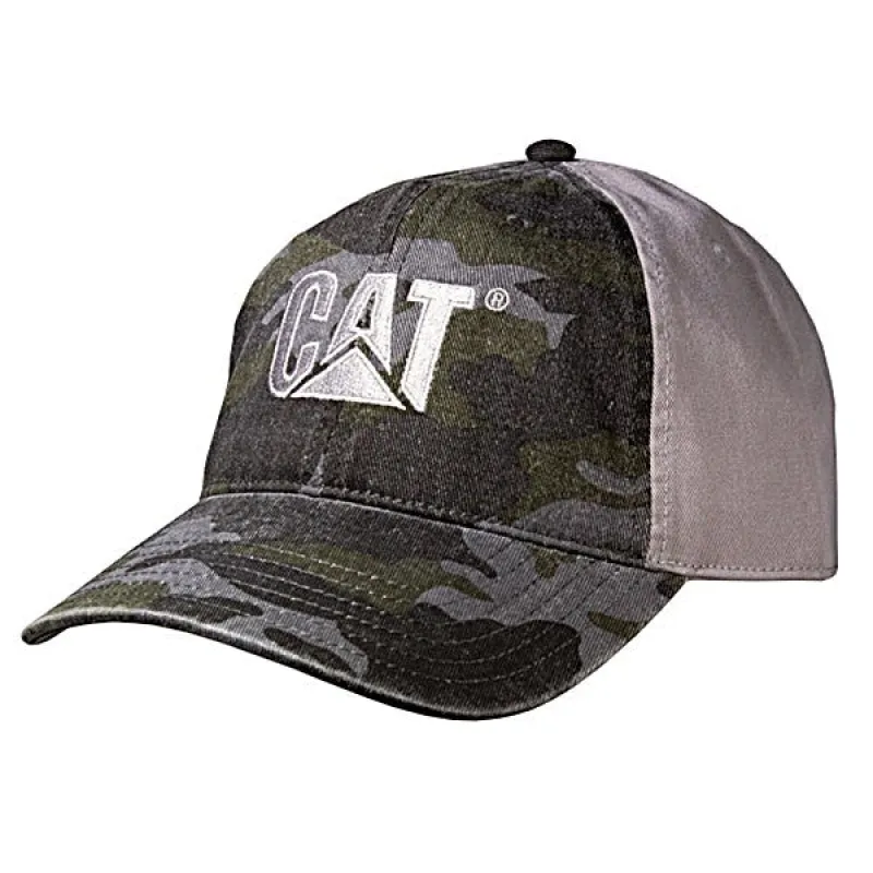 Classic Camo Cap w/Grey Logo sold by Caterpillar