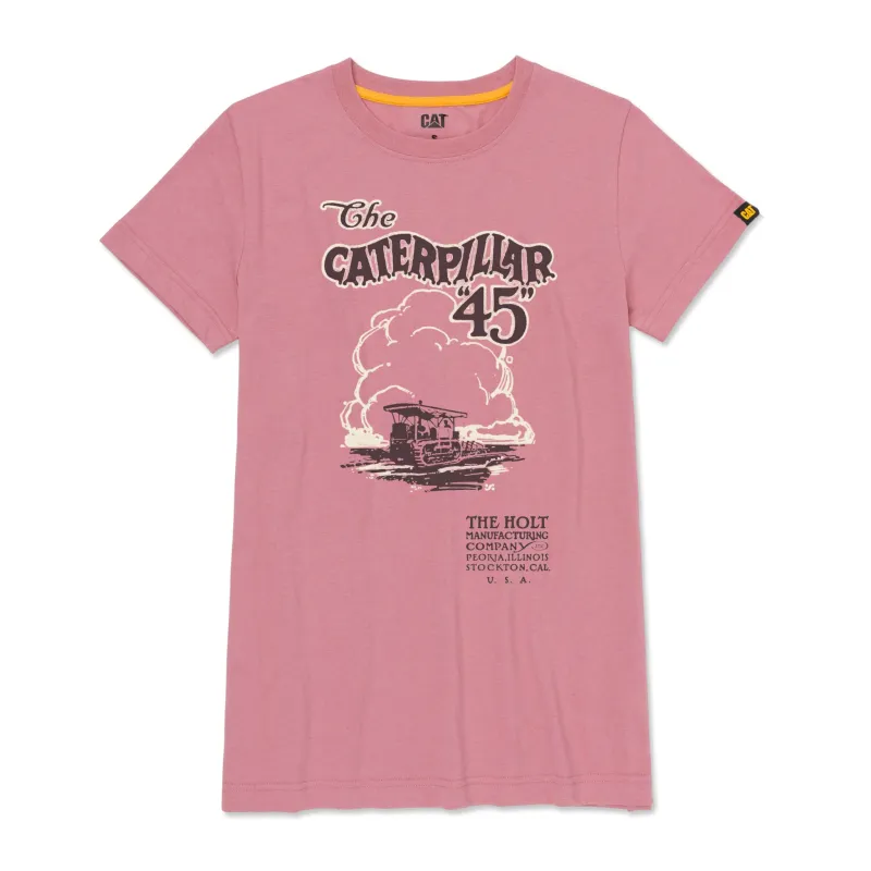 Women's CAT 45 Graphic Tee sold by Caterpillar