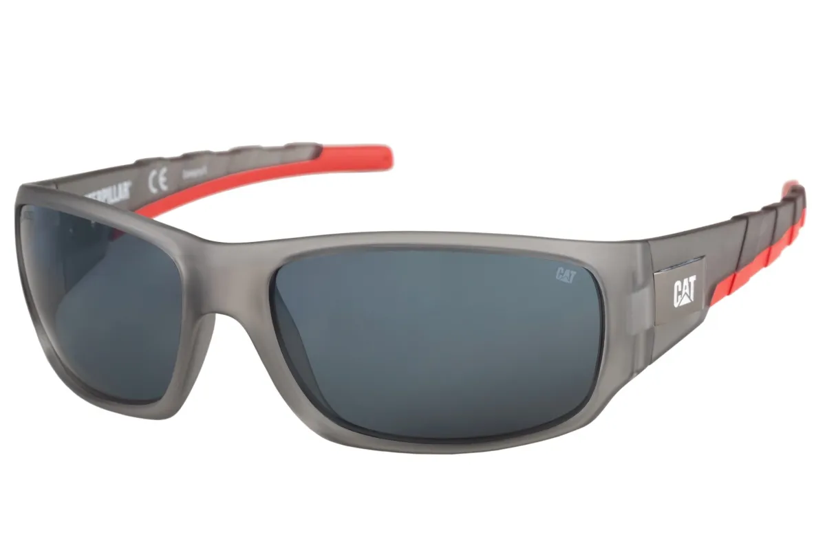 Coffer Sunglasses Matte Grey w/Smoke Lens sold by Caterpillar