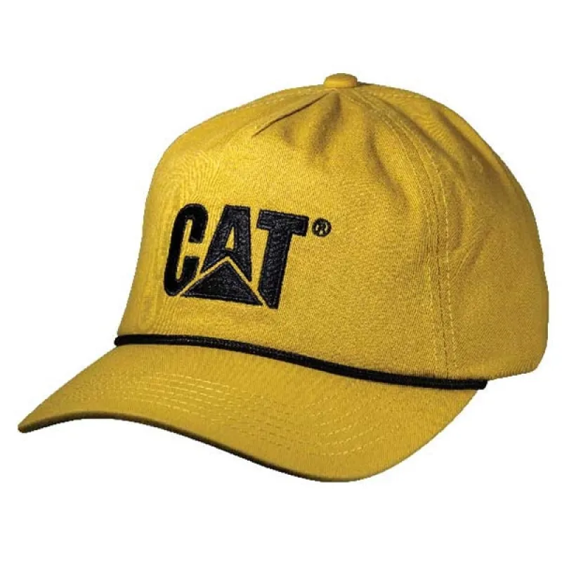Mustard Cord Cap sold by Caterpillar