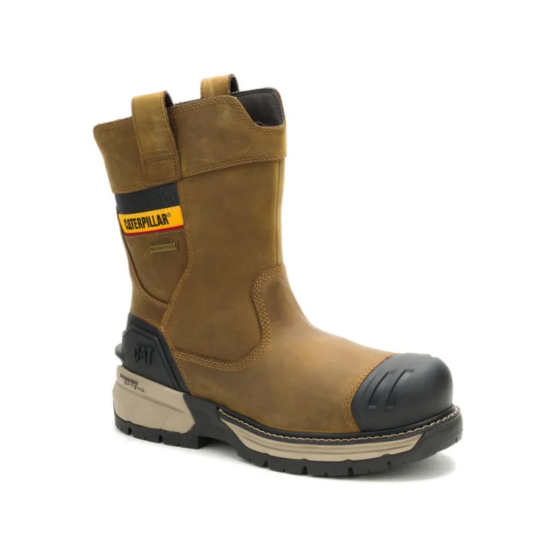 Excavator Spring Wellington WP CT Boot made by Wolverine