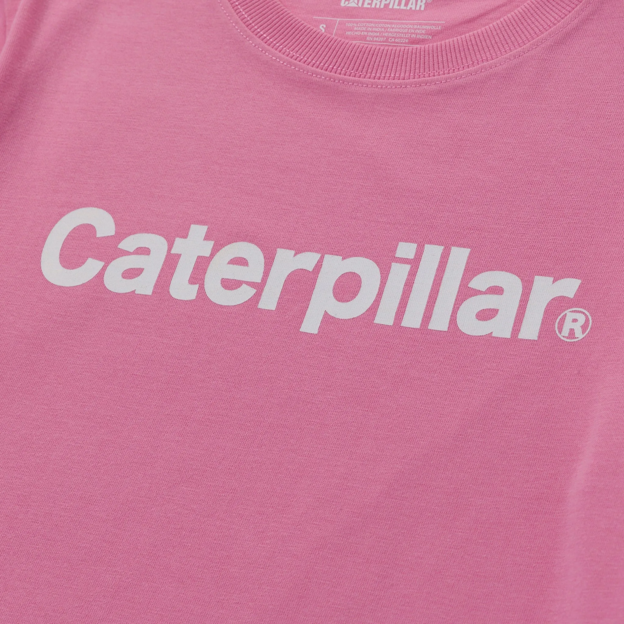 Women's Ringer Crop Graphic Tee sold by Caterpillar product image thumbnail 2