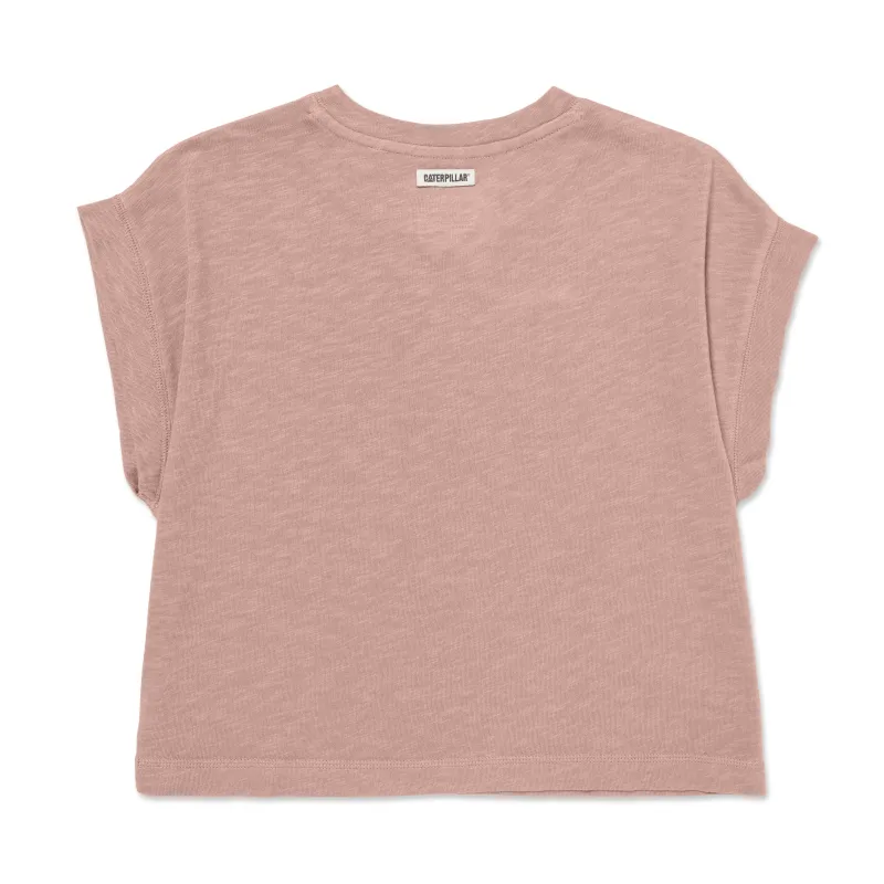 Women's Slub Knit Fashion Top made by Caterpillar