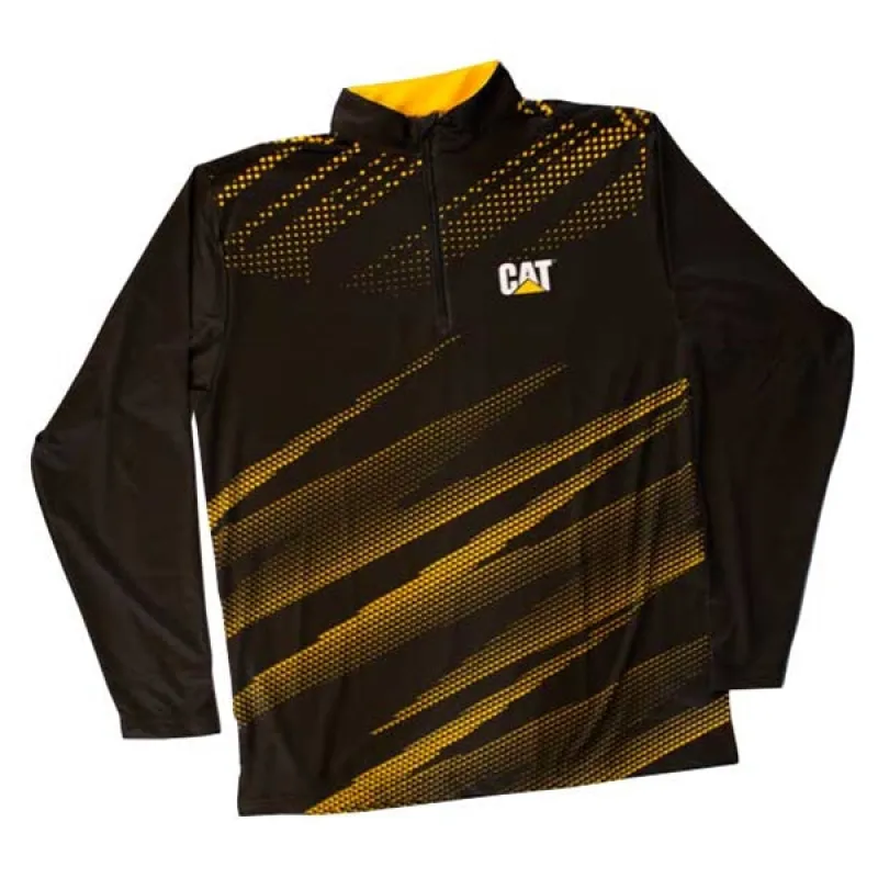 Women's Dotted Quarter Zip Pullover made by Caterpillar