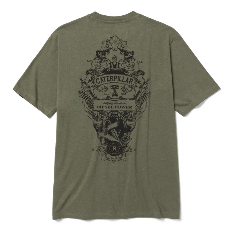Keeping Tradition Graphic Tee made by Caterpillar