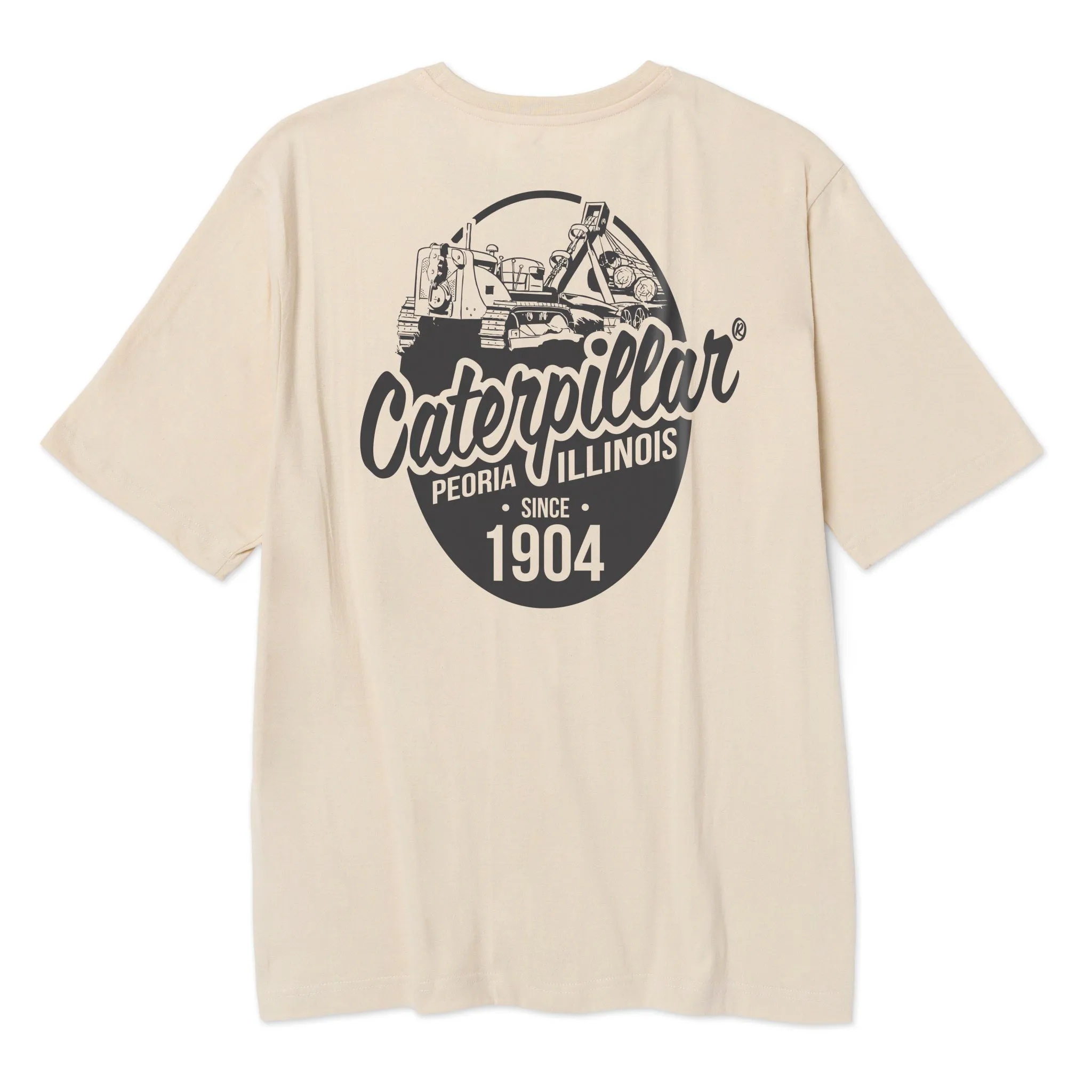 1904 Peoria, IL Graphic Tee sold by Caterpillar