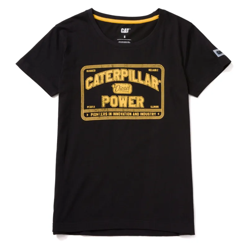 Women's Caterpillar Power Tee sold by Caterpillar