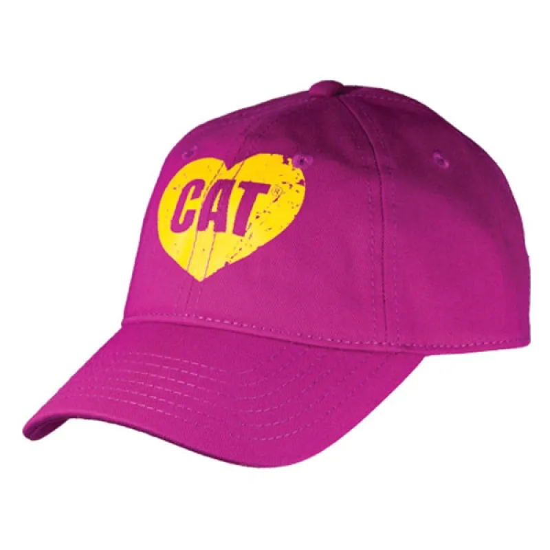 Fuchsia Cap w/ Yellow Heart sold by Caterpillar