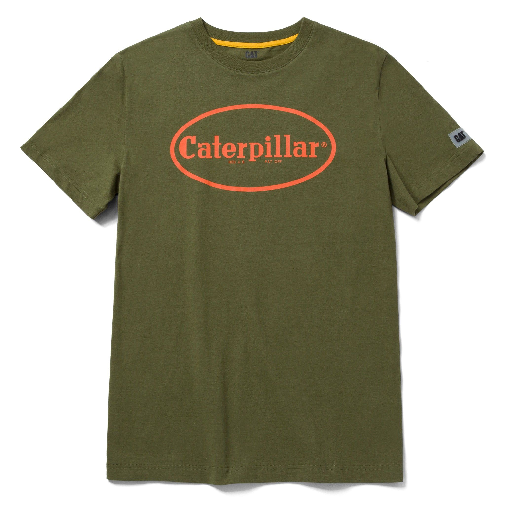 Retro Logo Tee sold by Caterpillar