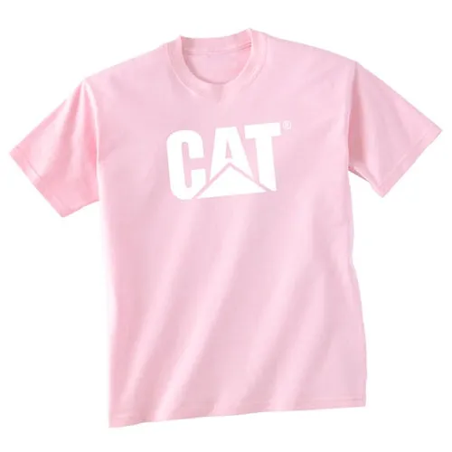 Lds Logo Tee Pink/White sold by Caterpillar