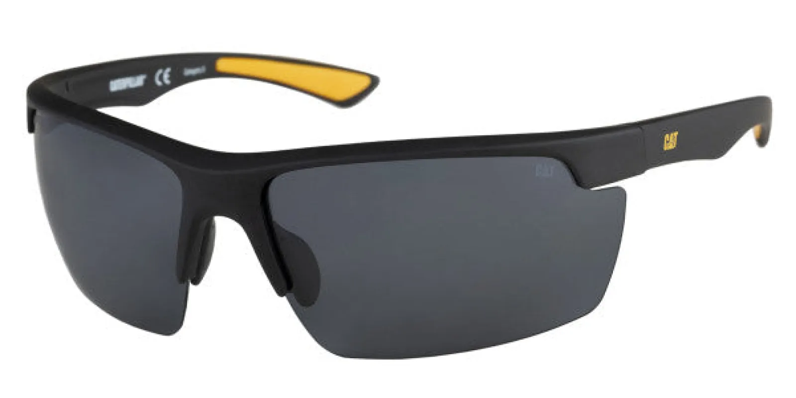 Pickup Sunglasses Matte Black w/Smoke Lens made by Caterpillar
