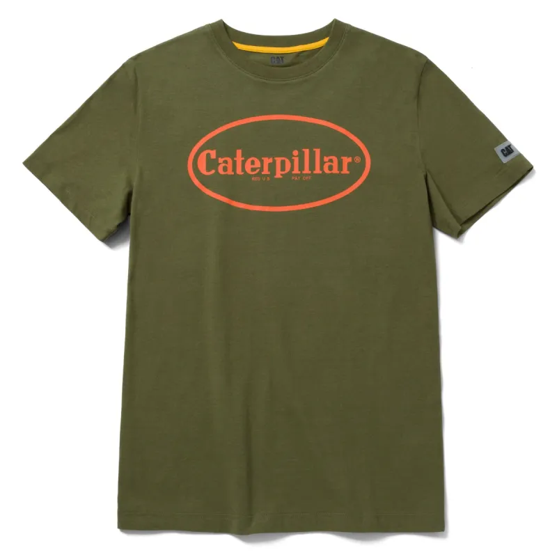 Retro Logo Tee sold by Caterpillar