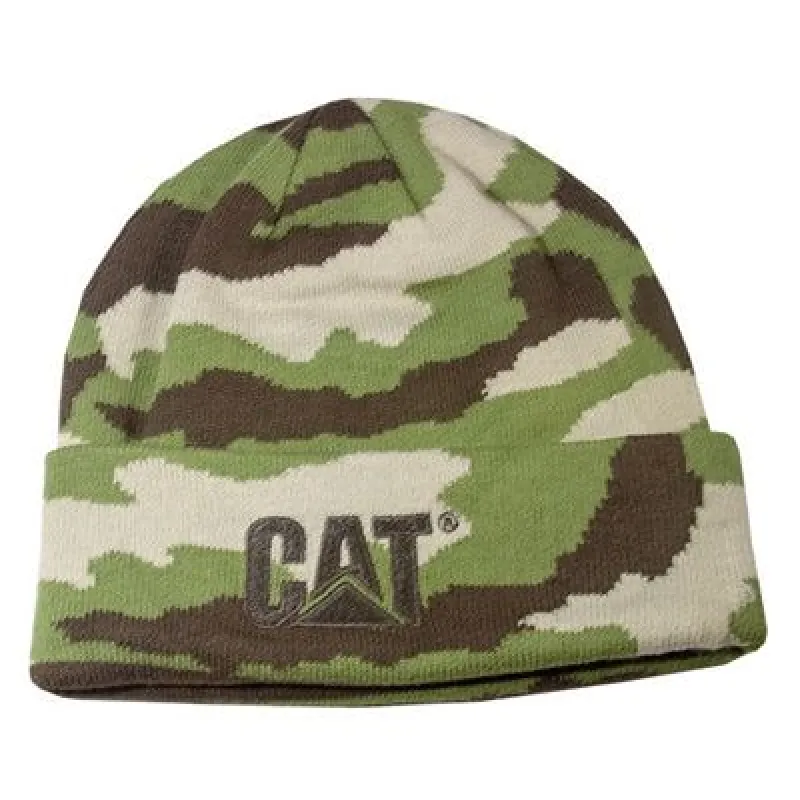 Bold Camo Knit Cap sold by Caterpillar