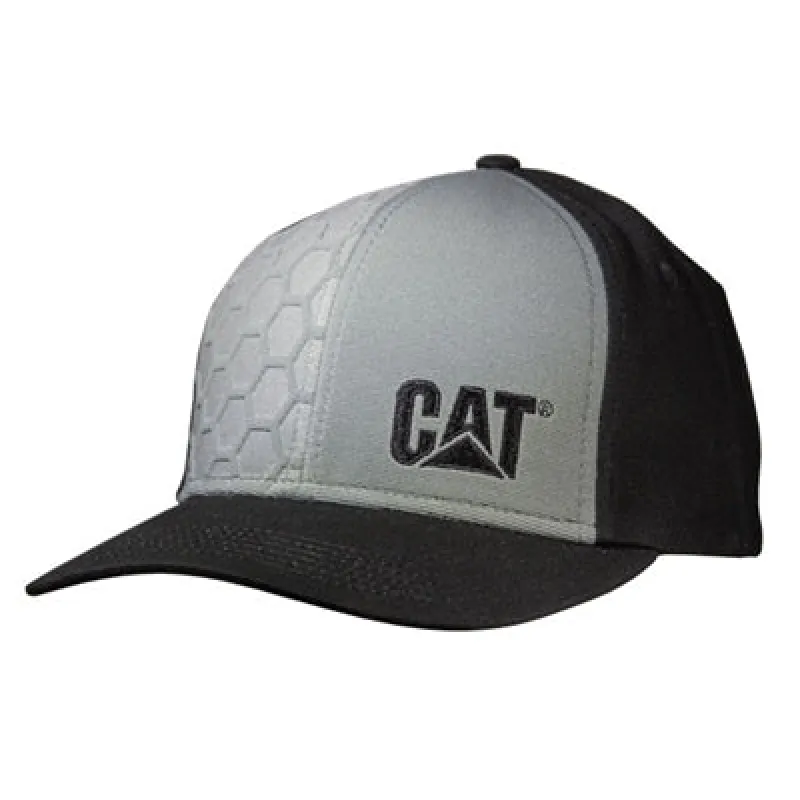 Grey Two Panel Cap sold by Caterpillar