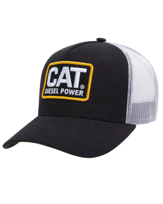 Retro Diesel Power Cap Black sold by Caterpillar
