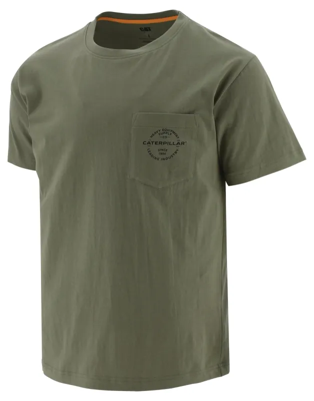Industry Leader S/S Pocket Tee sold by Caterpillar