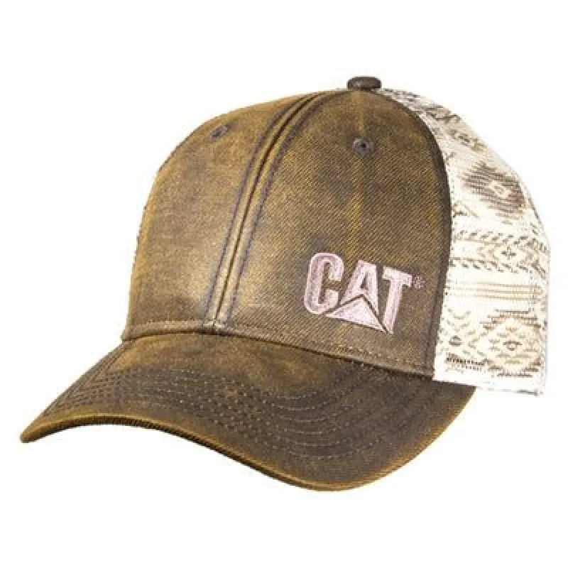 Waxy Cotton Cap w/ Print sold by Caterpillar