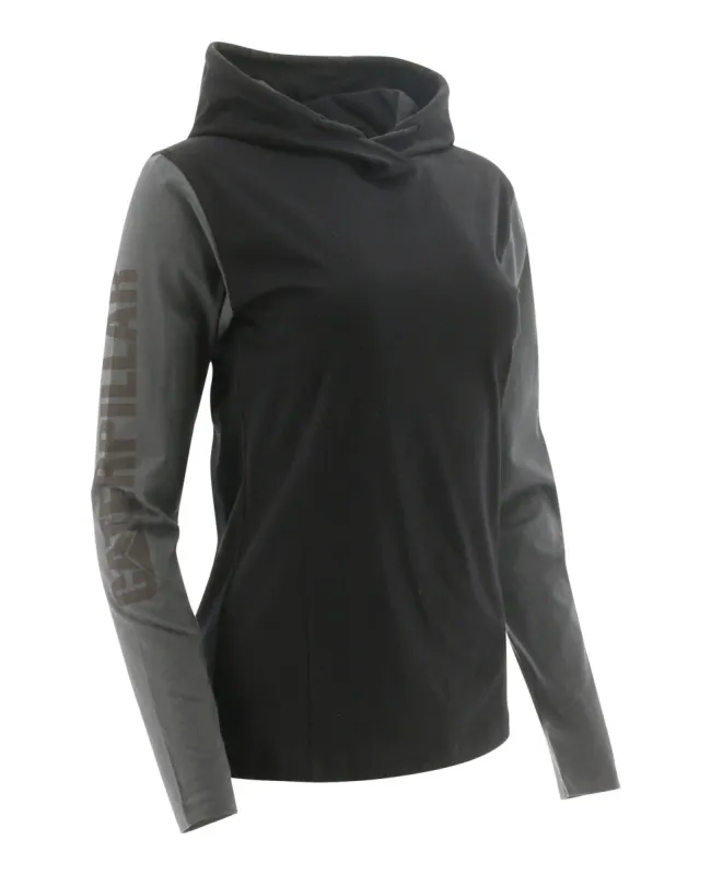 Women's UPF Hooded Banner L/S Tee sold by Caterpillar