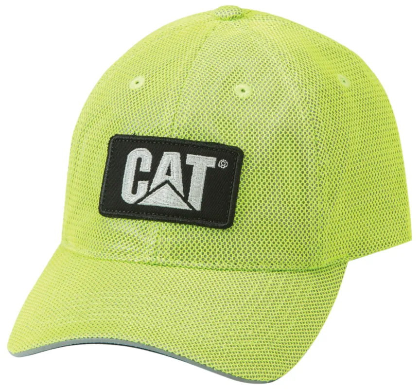 Reflective Mesh Cap sold by Caterpillar