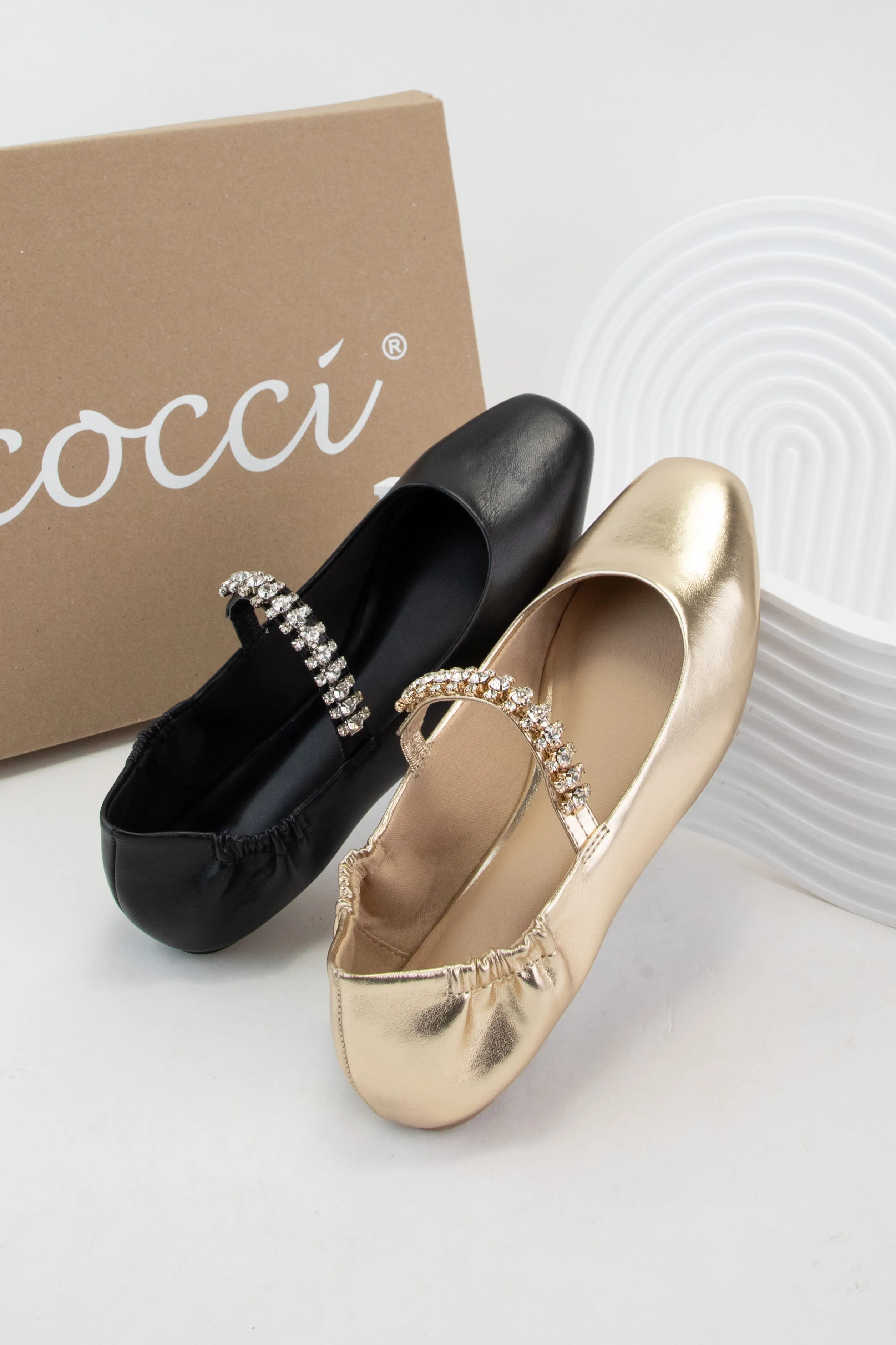 MARISSA MARY JANE WITH ELASTIC RHINESTONE BAND sold by CCOCCI product image thumbnail 4