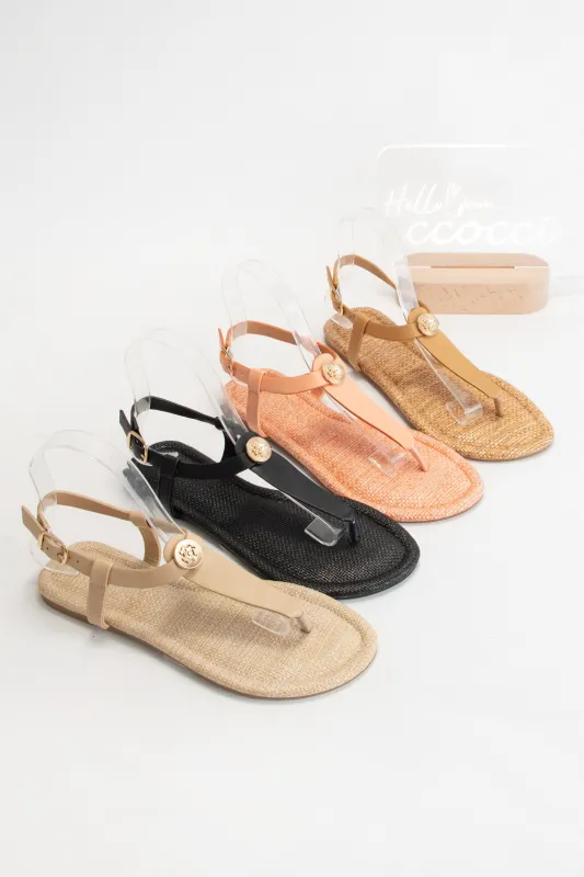 HONEY-40 ADJUSTABLE BUCKLE CLOSURE ANKLE STRAP sold by CCOCCI